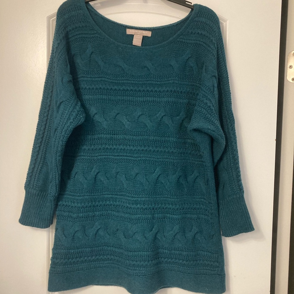 Banana Republic Teal Women's Sweater